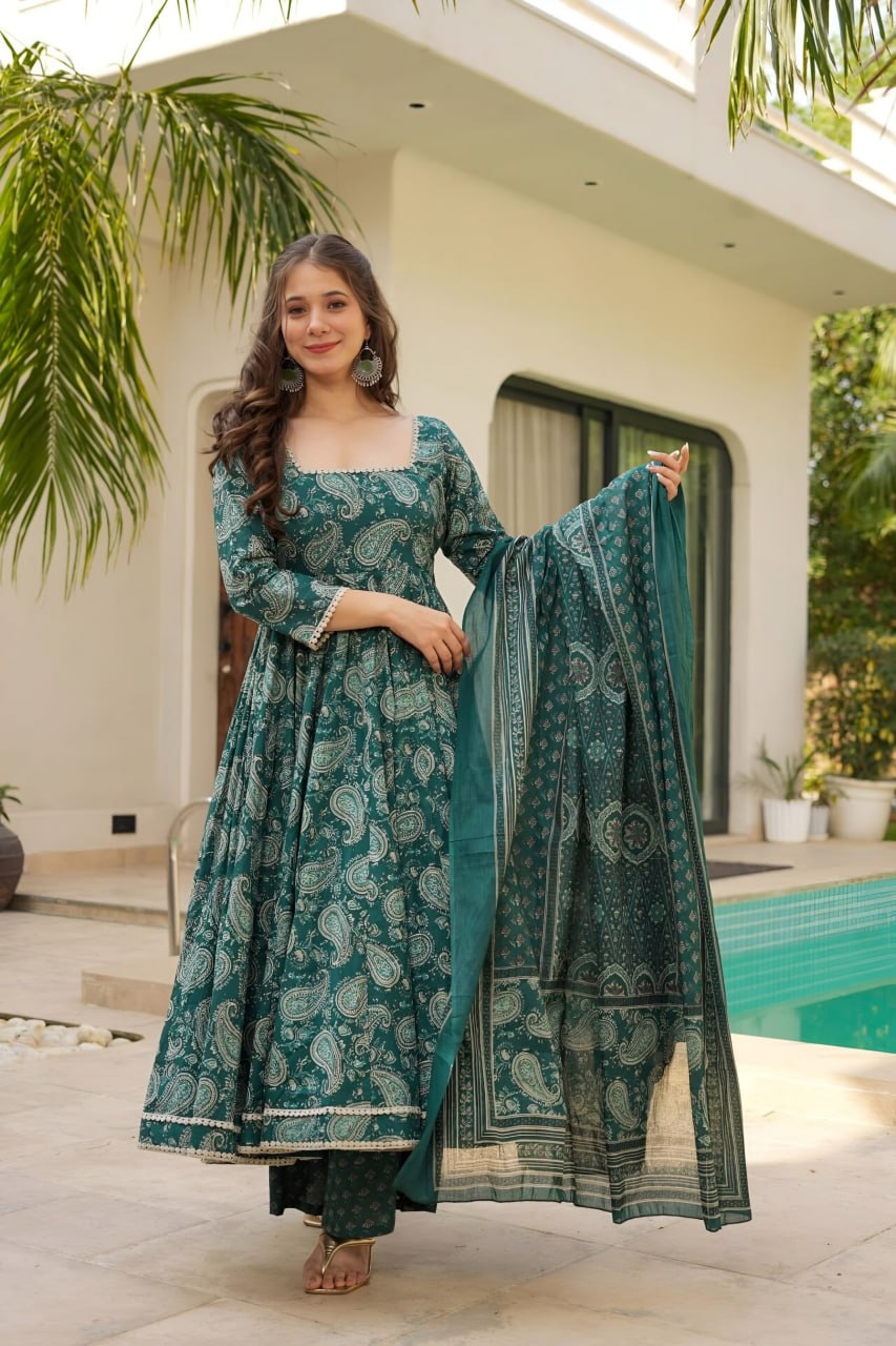 GREEN SHELL SUIT